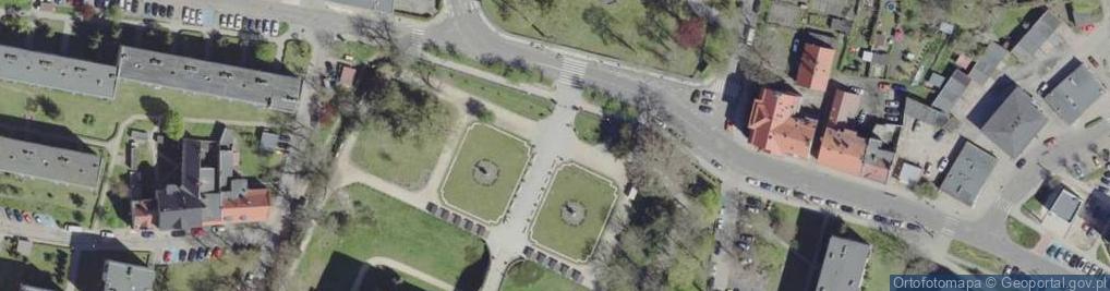 Zdjęcie satelitarne Pałac Kultury i Sportu