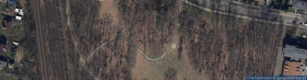 Zdjęcie satelitarne Park 3 Maja