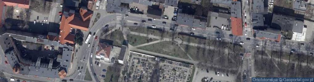 Zdjęcie satelitarne Park im. E. Sczaneckiej