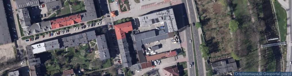 Zdjęcie satelitarne Polskie Składy Oponiarskie