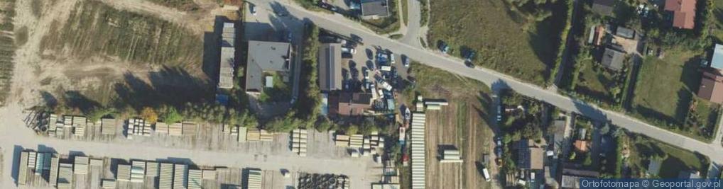 Zdjęcie satelitarne PPHU Marko Marek Bastian