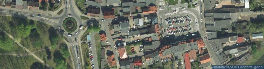 Zdjęcie satelitarne Rynek