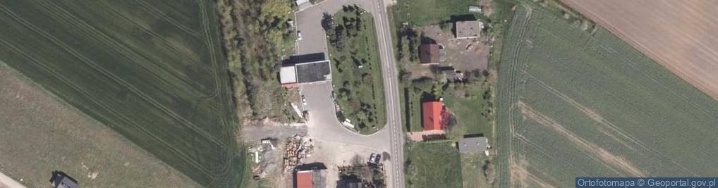 Zdjęcie satelitarne Serwis Ogumienia Tir Autostrada A4 tel. 661 763 409