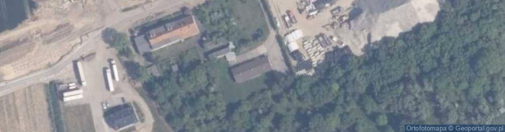 Zdjęcie satelitarne Serwis Opon - Tadeusz Materna