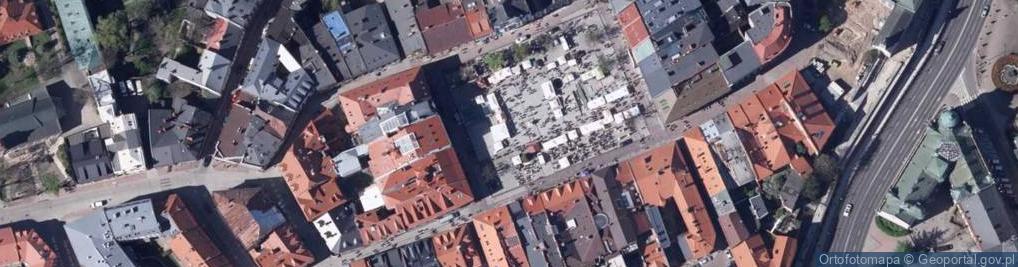 Zdjęcie satelitarne Stare Miasto w Bielsku-Białej