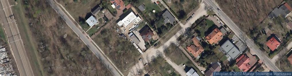 Zdjęcie satelitarne Warszawa - Płudy Village