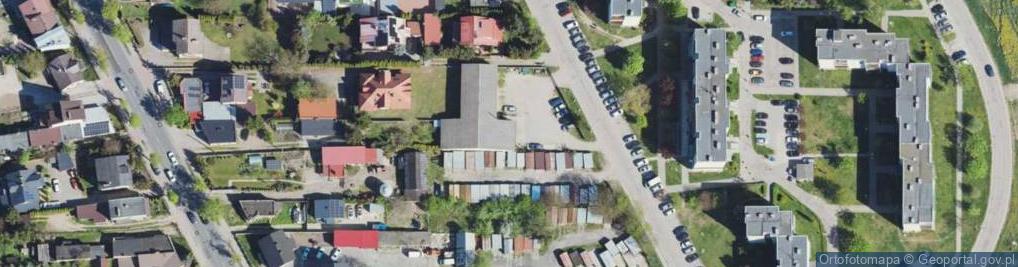 Zdjęcie satelitarne WULKAN Wulkanizacja Warsztat samochodowy