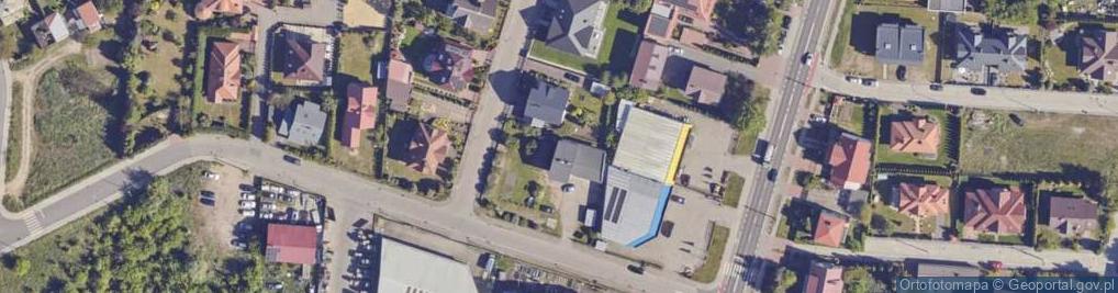 Zdjęcie satelitarne Wulkanizacja. Mechanika pojazdowa