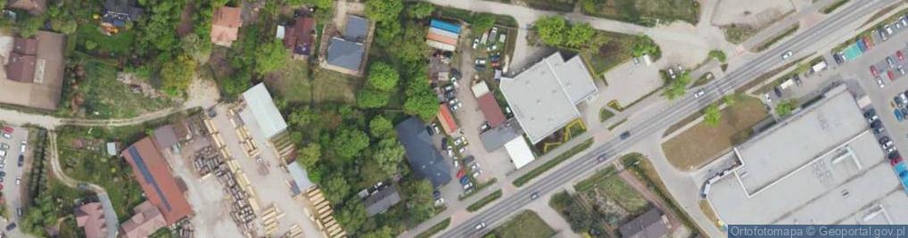 Zdjęcie satelitarne Wulkanizacja, Opony