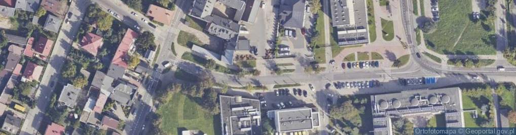 Zdjęcie satelitarne Wulkanizacja, Opony