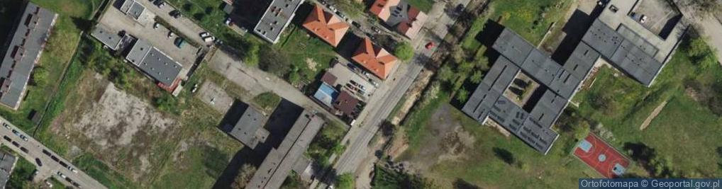 Zdjęcie satelitarne Wulkanizacja, Opony