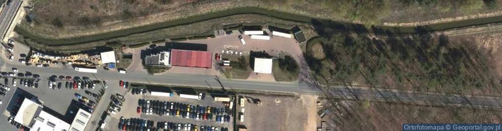 Zdjęcie satelitarne Wulkanizacja, Opony