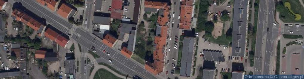 Zdjęcie satelitarne Wulkanizacja, Opony