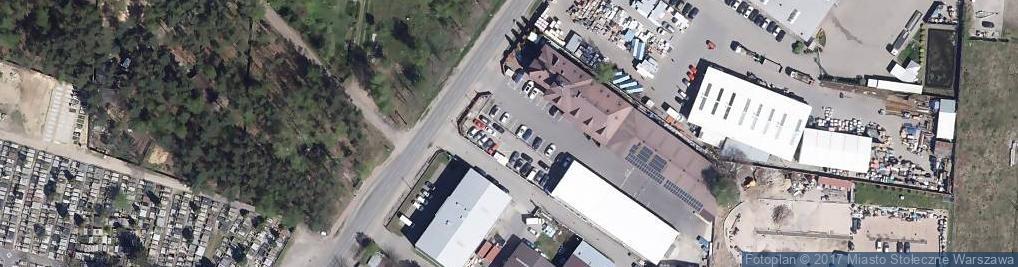 Zdjęcie satelitarne Wulkanizacja, Opony