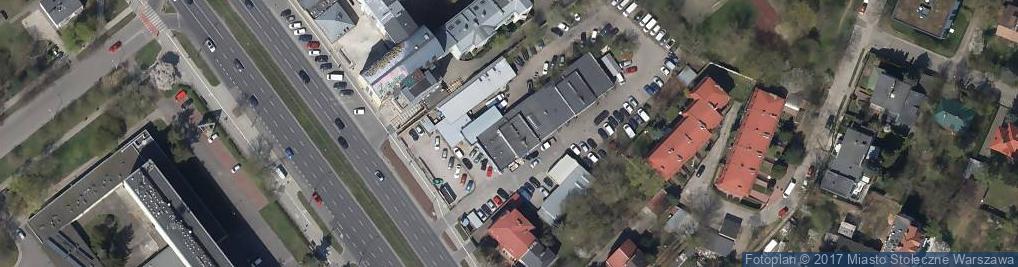 Zdjęcie satelitarne Wulkanizacja - Szymański Sylwester