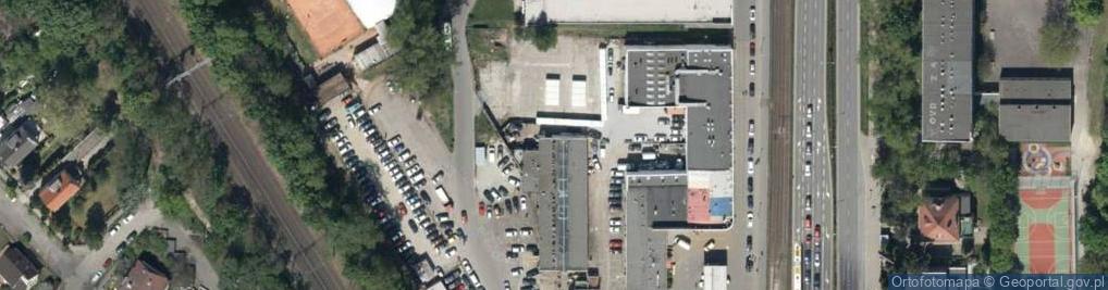 Zdjęcie satelitarne Wulkanizacja Wrocław Os-Car