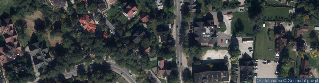 Zdjęcie satelitarne Wyciąg Kalatówki (w Suchym Źlebie)