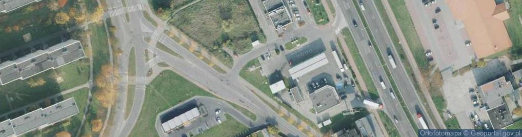 Zdjęcie satelitarne Stacja Paliw BP