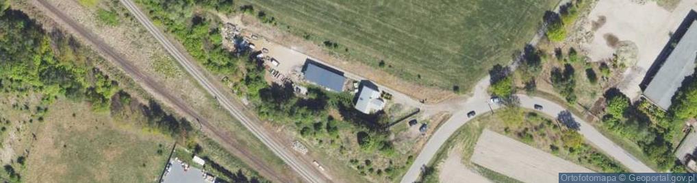 Zdjęcie satelitarne Anna Borowska Wynajem sprzętu budowlanego i ogrodniczego