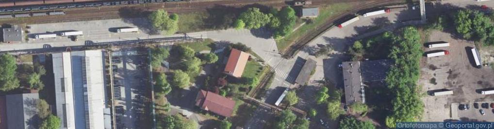 Zdjęcie satelitarne ArcelorMittal Poland S.A.