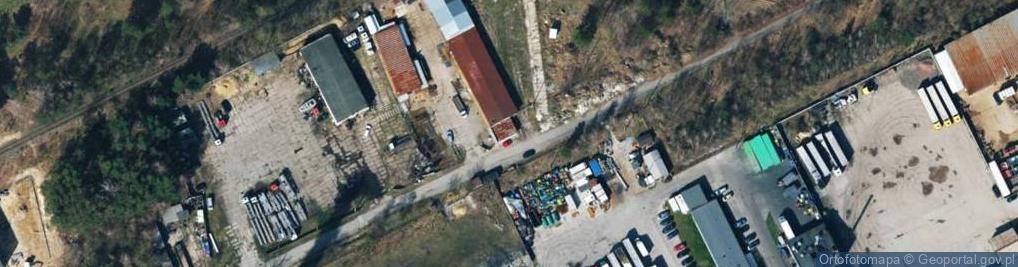 Zdjęcie satelitarne PPHU POLSTAL s.c. Jarosław Pędziwiatr, Krzysztof Pędziwiatr
