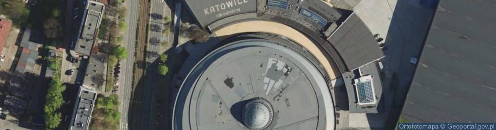 Zdjęcie satelitarne CACIB Katowice