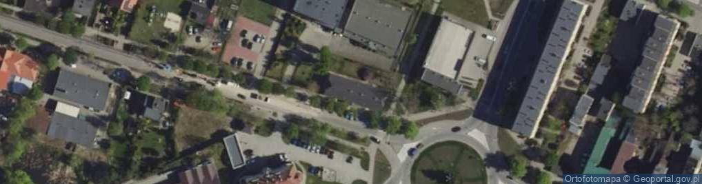 Zdjęcie satelitarne Dworek modrzewiowy