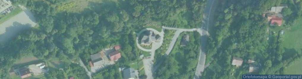Zdjęcie satelitarne Kościół św. Joachima z roku 1733