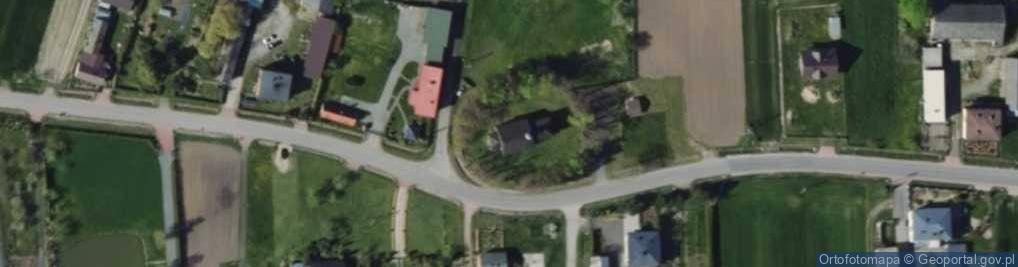 Zdjęcie satelitarne Kościół św. Zygmunta w Rososze