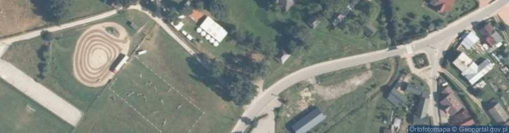 Zdjęcie satelitarne Zespół dworski