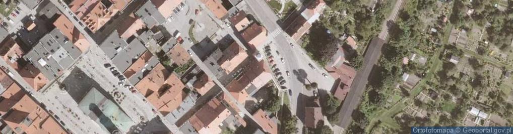Zdjęcie satelitarne Baszta Rycerska