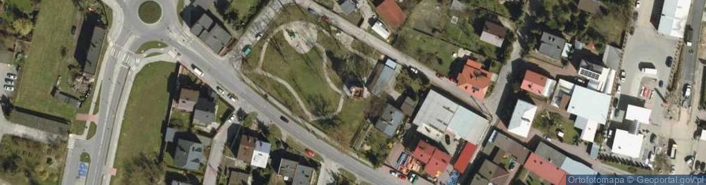 Zdjęcie satelitarne Baszta