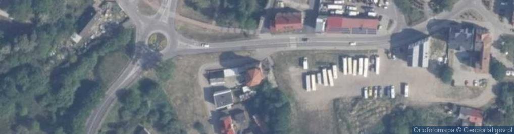 Zdjęcie satelitarne Baszta