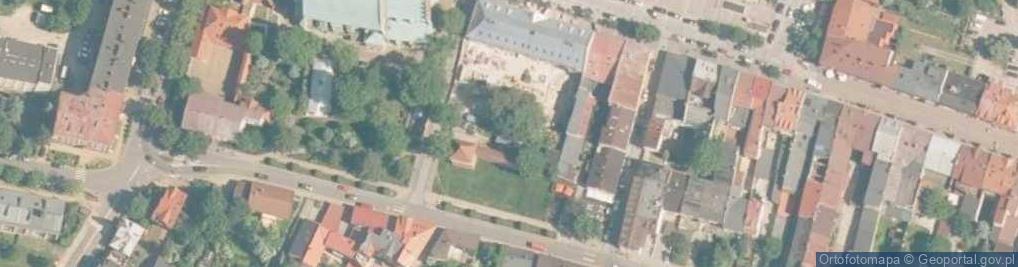 Zdjęcie satelitarne Baszta