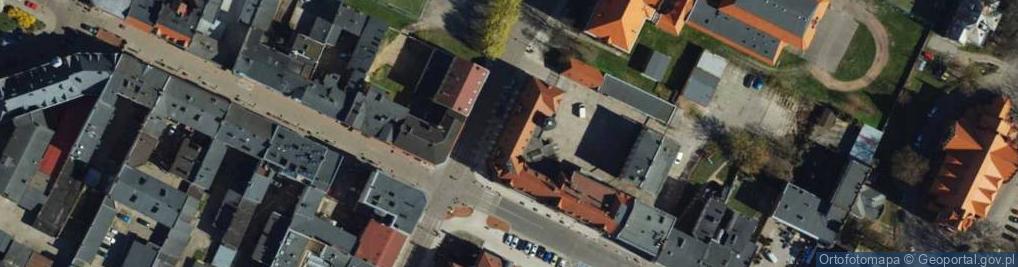 Zdjęcie satelitarne Budynek poczty głównej