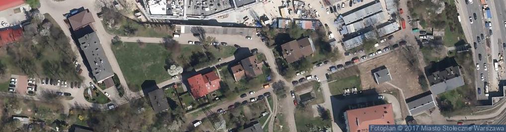 Zdjęcie satelitarne Budynek pracowników Drogi Żelaznej Warszawsko-Wiedeńskiej