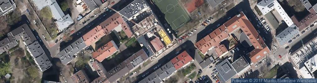 Zdjęcie satelitarne Fabryka Maszyn i Kamieni Młyńskich O. Hartwiga i G.Łęgiewskiego