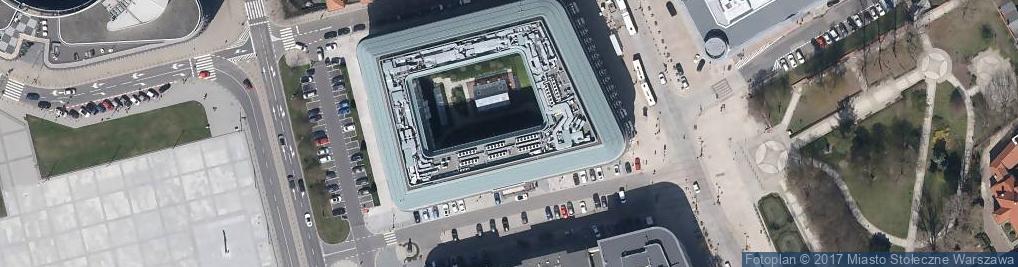 Zdjęcie satelitarne Hotel Europejski