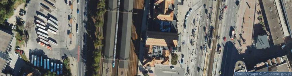 Zdjęcie satelitarne Neorenesansowy dworzec kolejowy