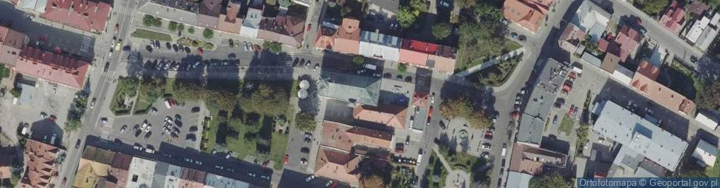 Zdjęcie satelitarne Ratusz Miasta Przeworska