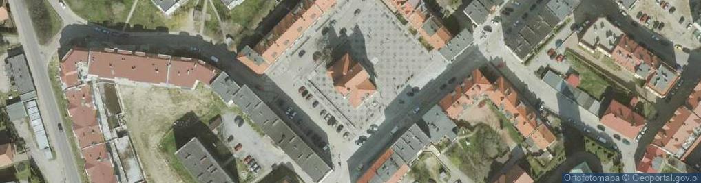 Zdjęcie satelitarne Ratusz