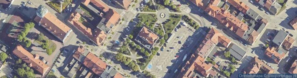 Zdjęcie satelitarne Ratusz