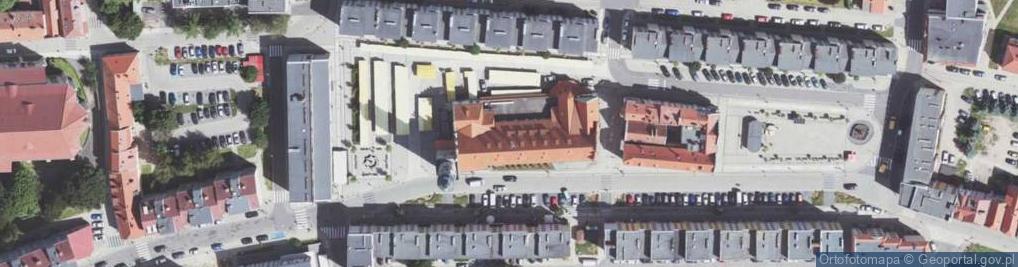 Zdjęcie satelitarne Ratusz