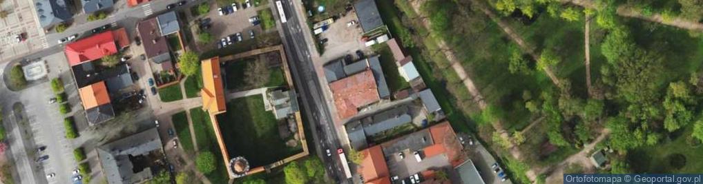 Zdjęcie satelitarne Remiza 4 ćw. XIX w.