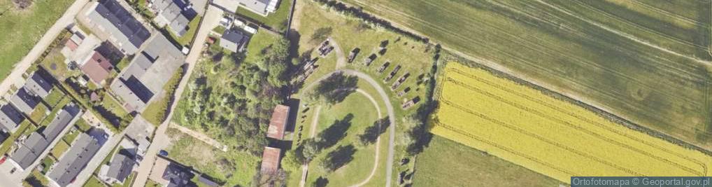 Zdjęcie satelitarne Skansen Maszyn Parowych