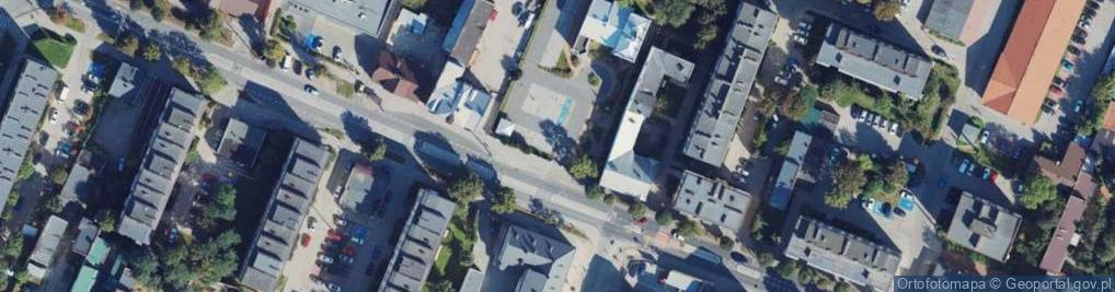 Zdjęcie satelitarne Willa dr Antoniego Troczewskiego