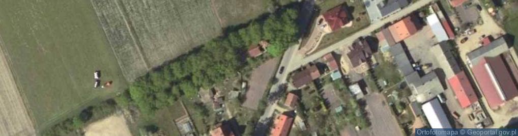 Zdjęcie satelitarne Zabytek architektury