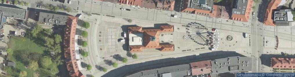 Zdjęcie satelitarne Zabytek architektury