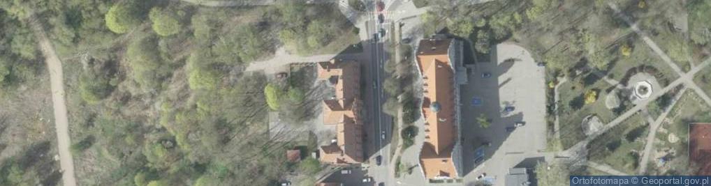 Zdjęcie satelitarne Zabytek architektury