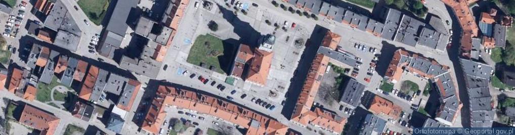 Zdjęcie satelitarne Zabytek architektury